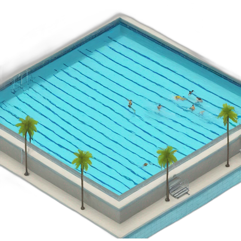 Olympic swimming pool emoji