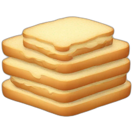 pile de pain de mie emoji