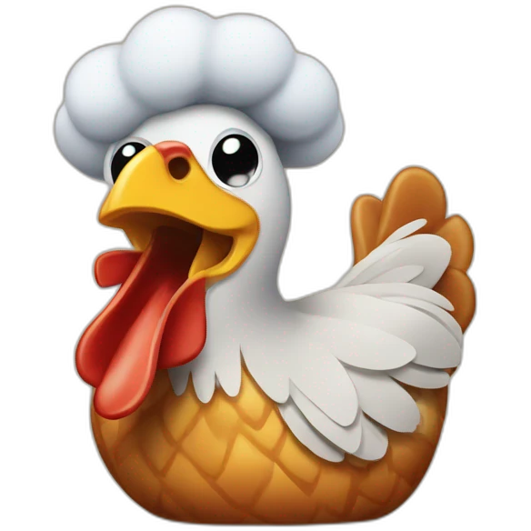 grill ed chicken emoji