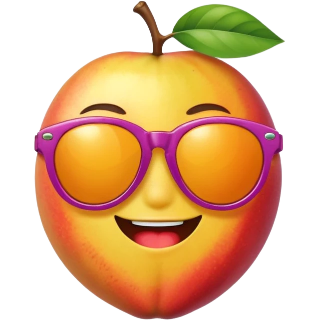 FRUIT WITH SUNGLASS emoji