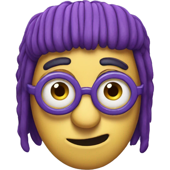 purple minion emoji