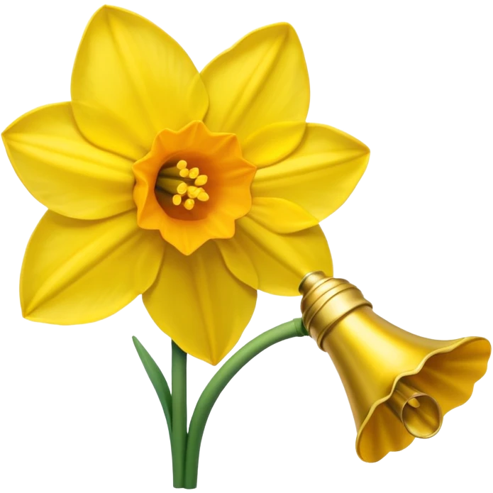 Daffodil emoji