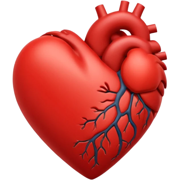 A heart that expresses a deep love for someone emoji