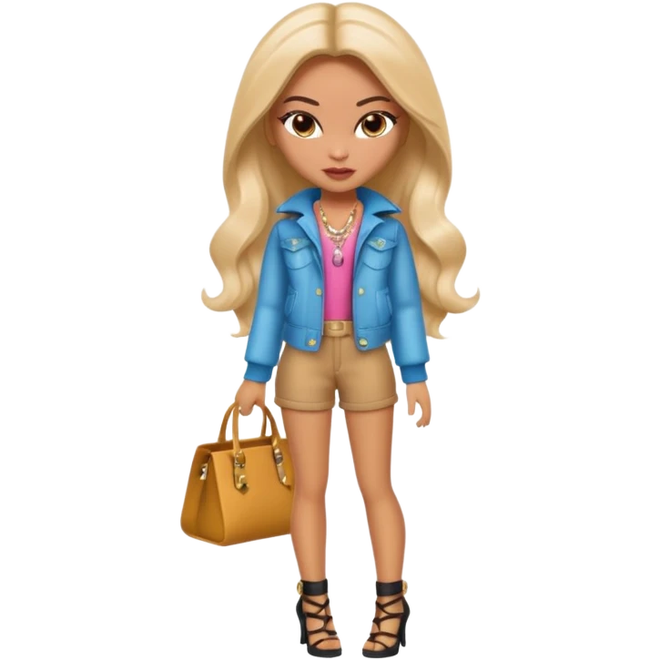 stylish bratz dollz emoji