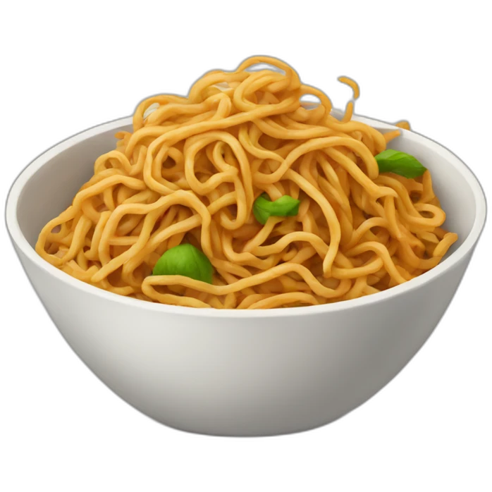 Lo mein emoji