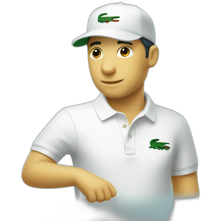 lacoste emoji