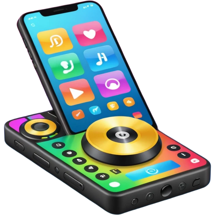 a dj app emoji
