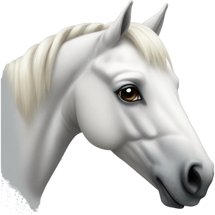 White horse emoji