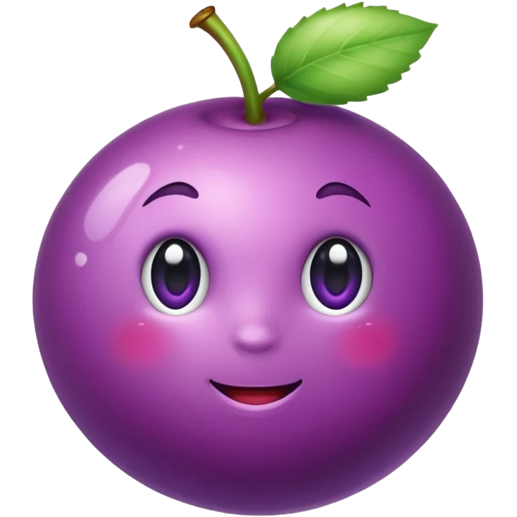 A Purple Berry emoji