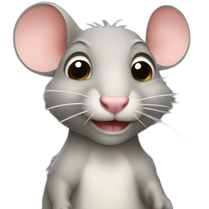 Ugly rat emoji