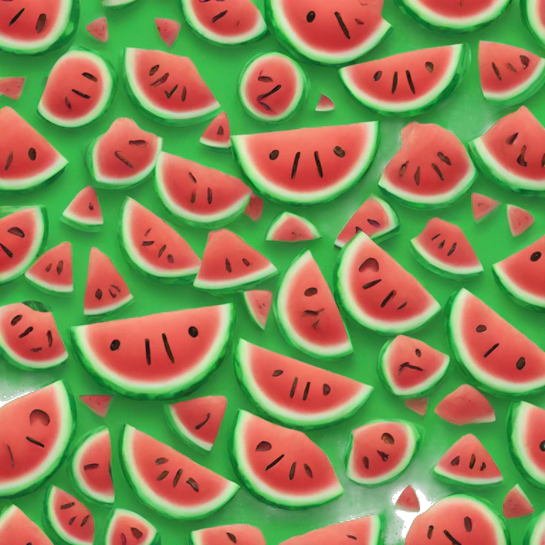 smiley watermelon emoji