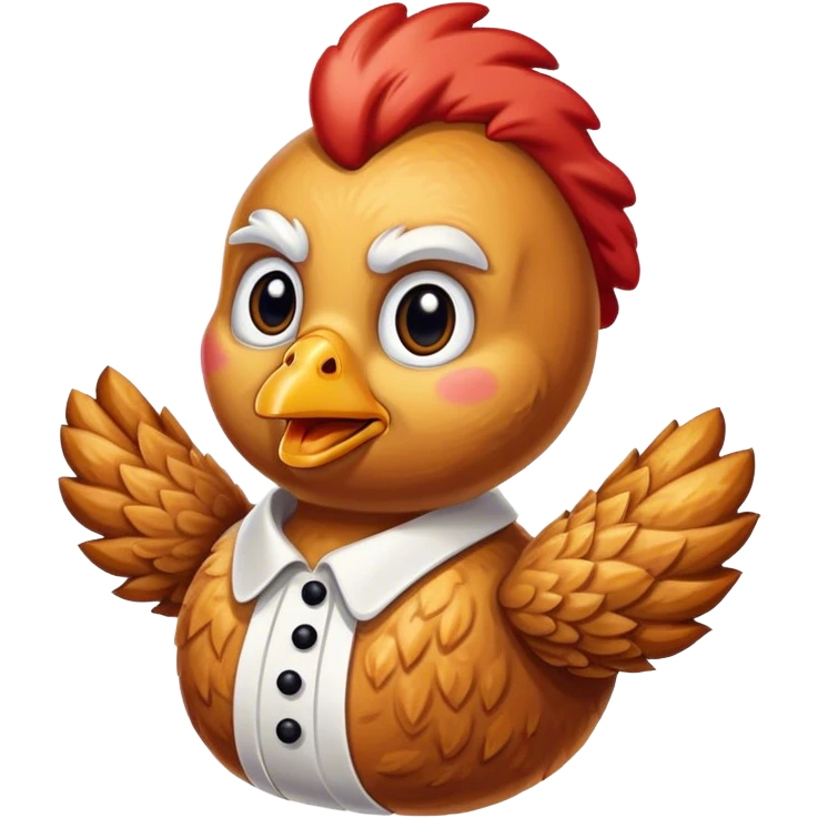 KFC chicken UX emoji