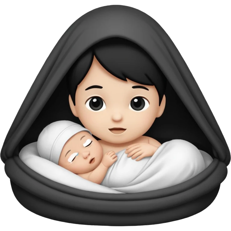 Newborn B&W Photoshoot emoji