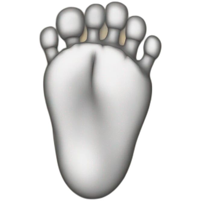 Foot emoji