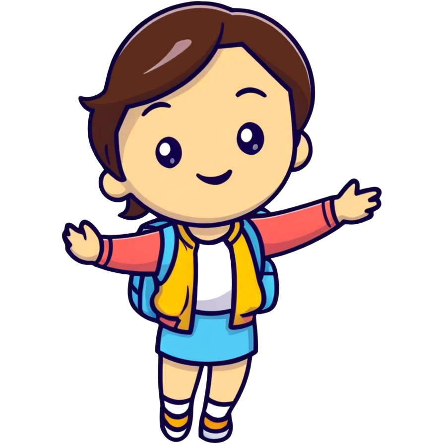 cheerful young woman emoji