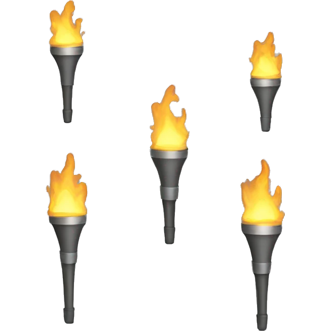 torch light emoji