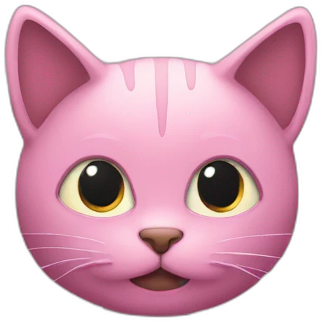 pink earthv with kitty ears emoji