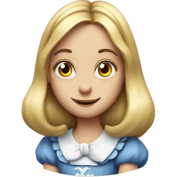 alice in wonderland emoji
