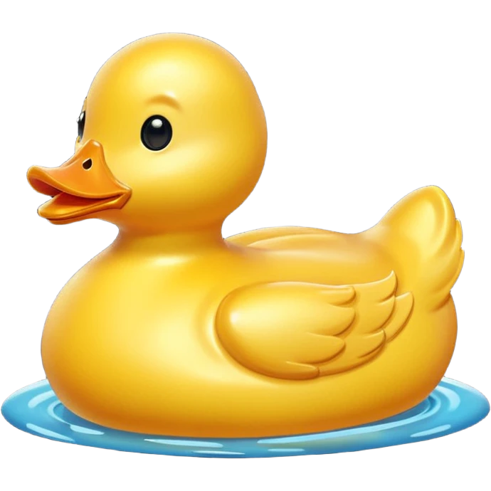 golden rubber ducky emoji