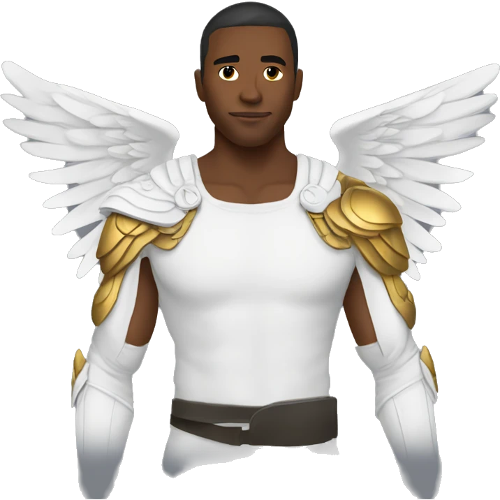Shoulder/ arm tatoo of archangel on the arm  emoji