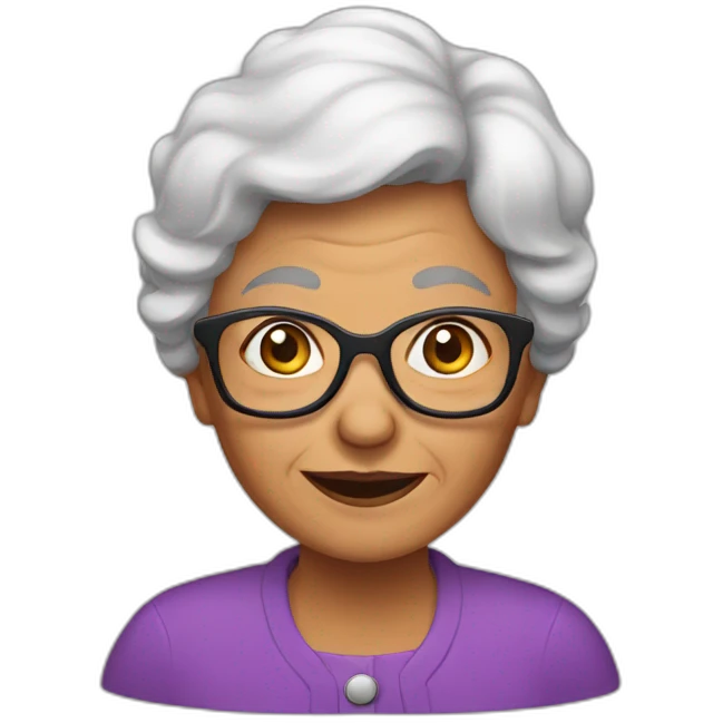 grandma emoji