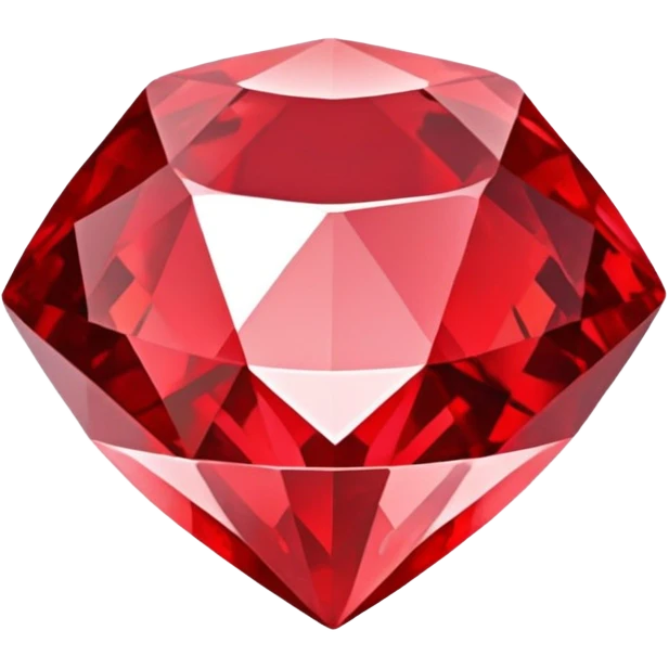red diamond gem emoji