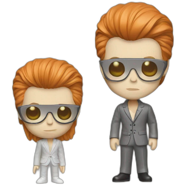 bowie as a pop figurine emoji