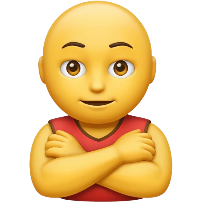 mad emoji with arms crossed emoji