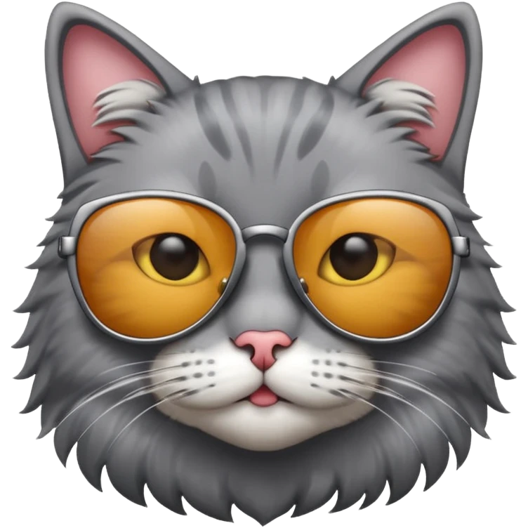 Cat wearing sunglasses emoji