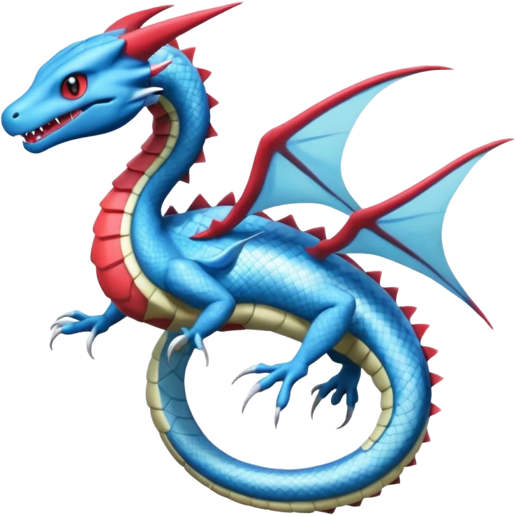 Salamence-Salandit-Gyarados-Dratini-Flygon-Dragonair-fusion-hybrid-creature  emoji