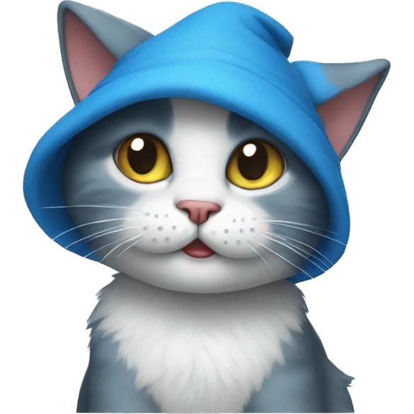 Smurf cat emoji