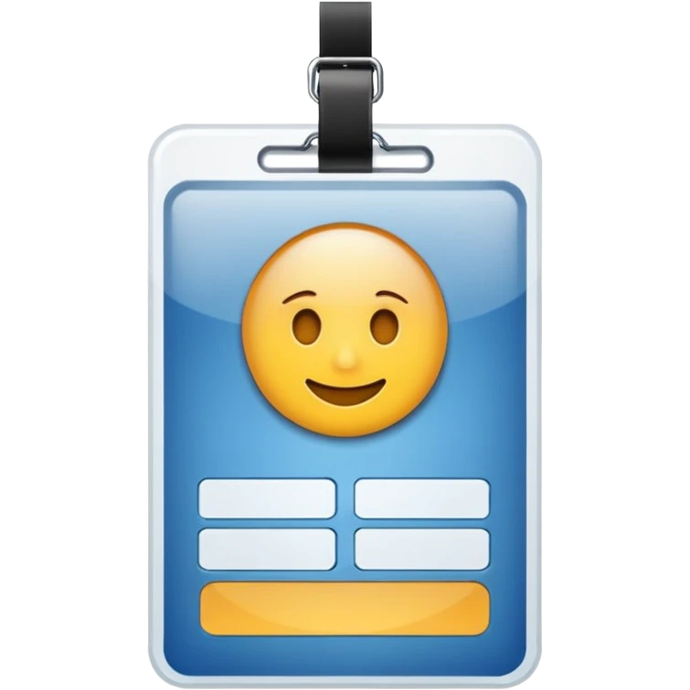 ID Card Scan emoji