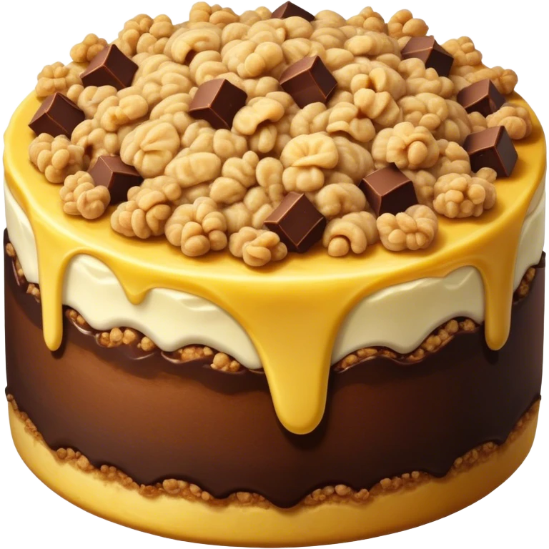 Banana chocolate Crumble emoji