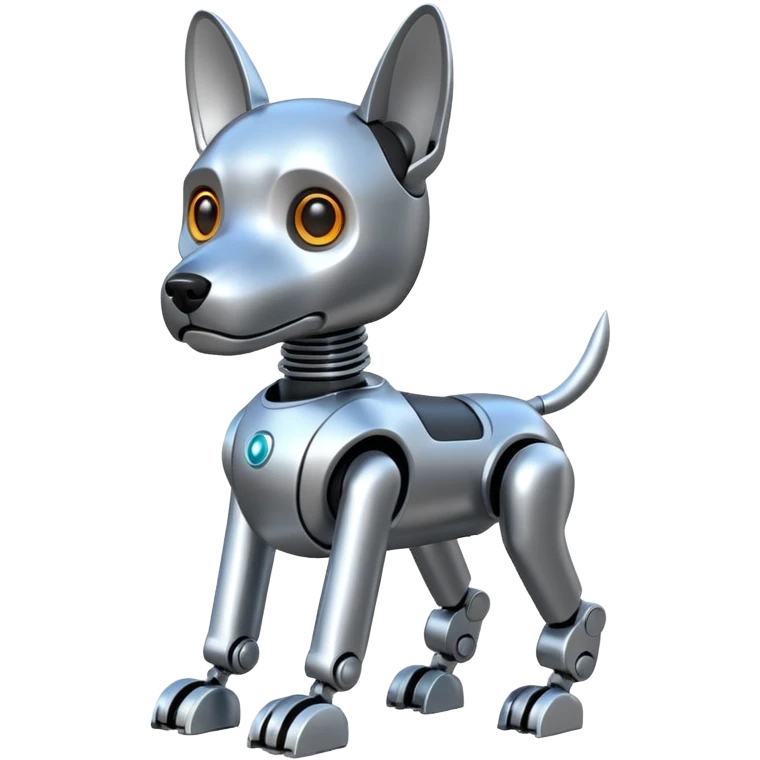 Robots Dog, front view emoji