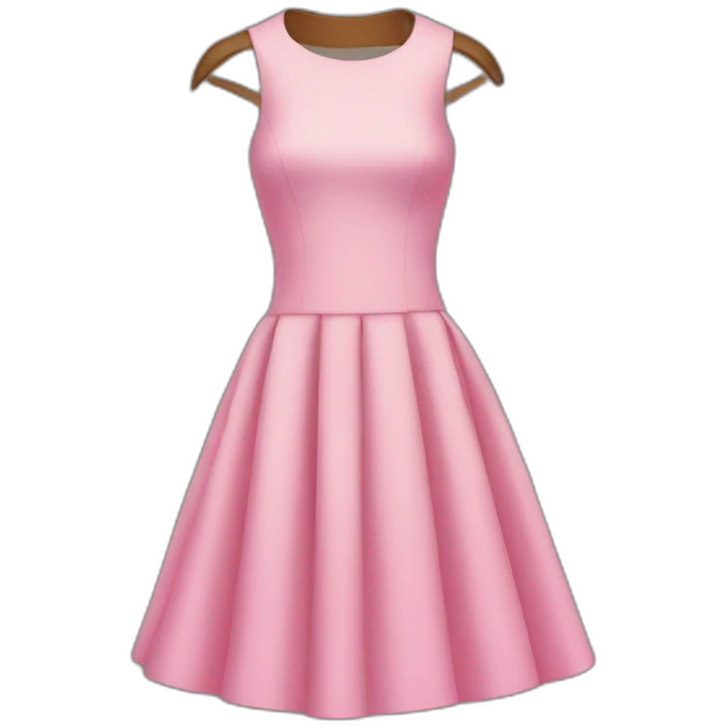 Mod fashion dress emoji