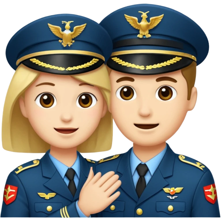 militar greeting emoji