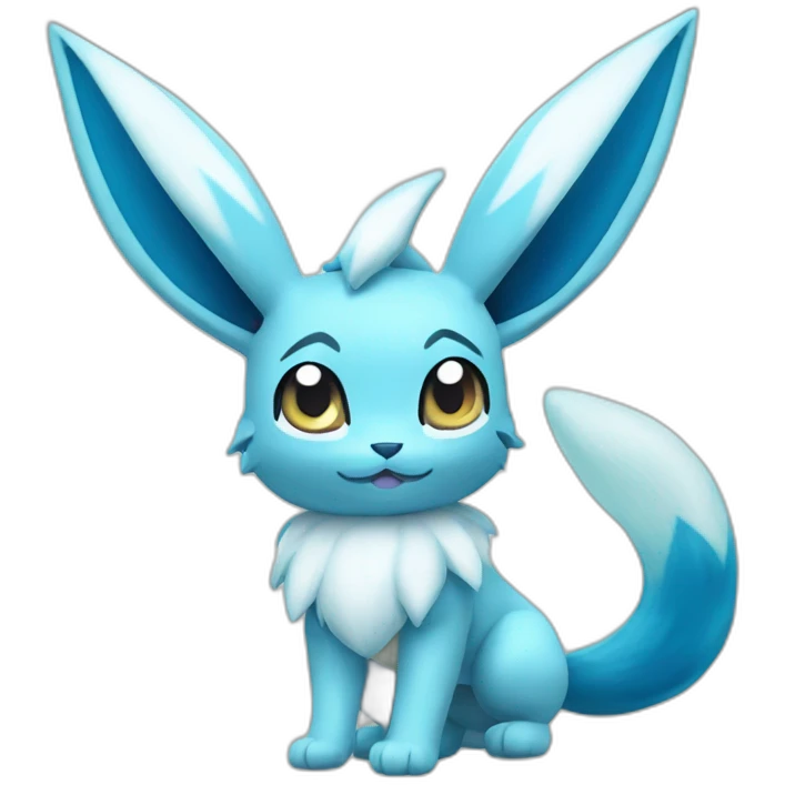 Glaceon Pokemon emoji