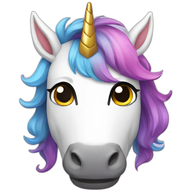 super hero unicorn emoji