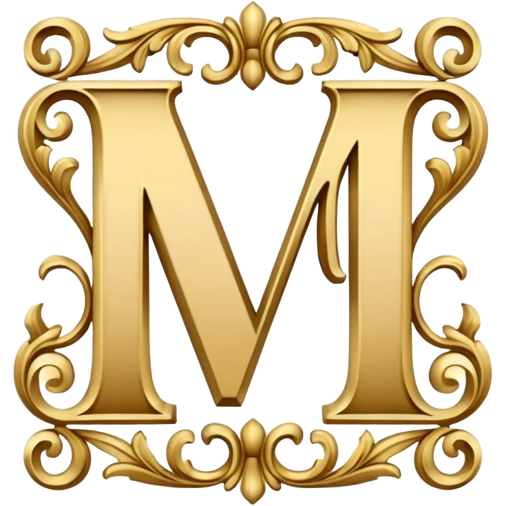 letra M aesthetic emoji