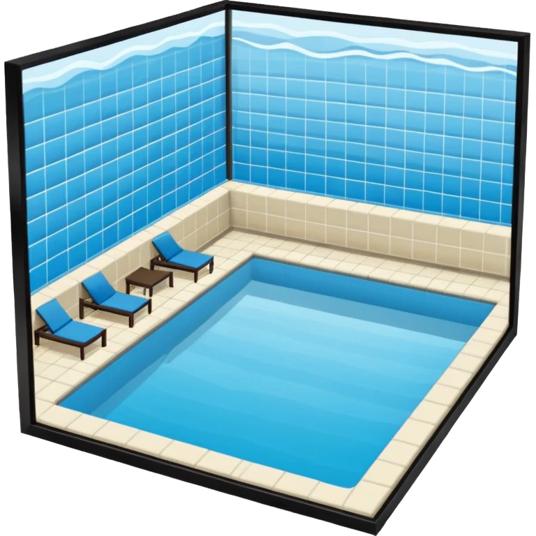 Hotel indoor Pool  emoji