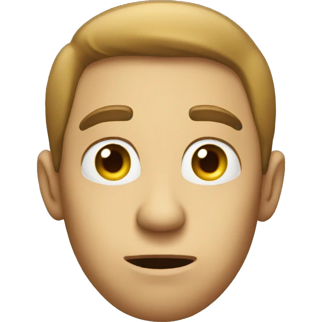 Doubt face emoji