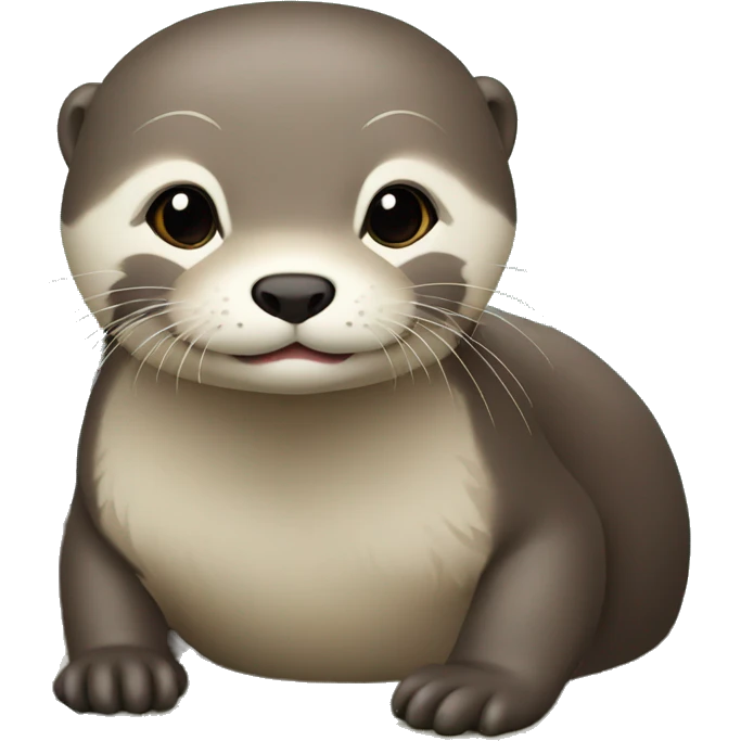 loutre bébé  emoji
