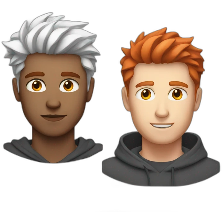 23 years old man White man and with red hair emoji