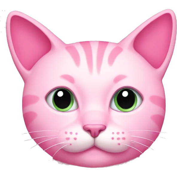 pink cat emoji