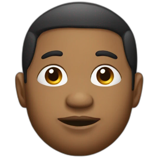 (black) bola gorda mamon emoji
