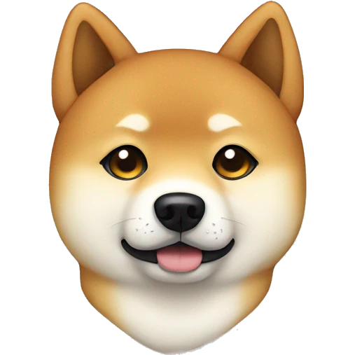 Shiba Inu sad emoji