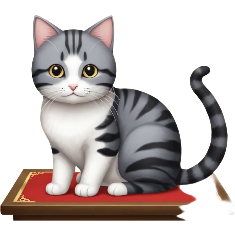 Красивые эстетичные картинки котят в виде стикера emoji