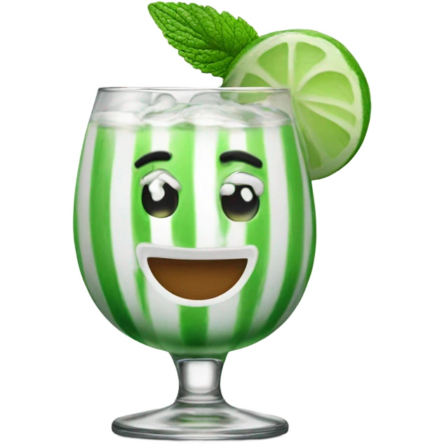 Peppermint schnapps  emoji