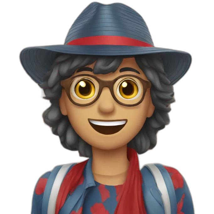 last holiday, i went to Spain emoji