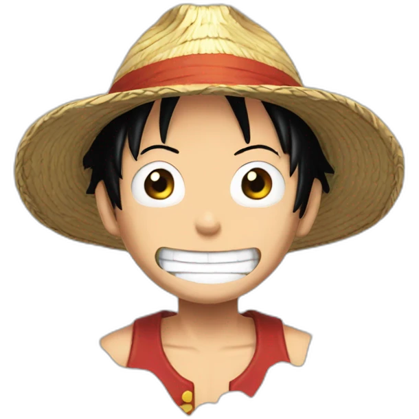 luffy in a bid emoji